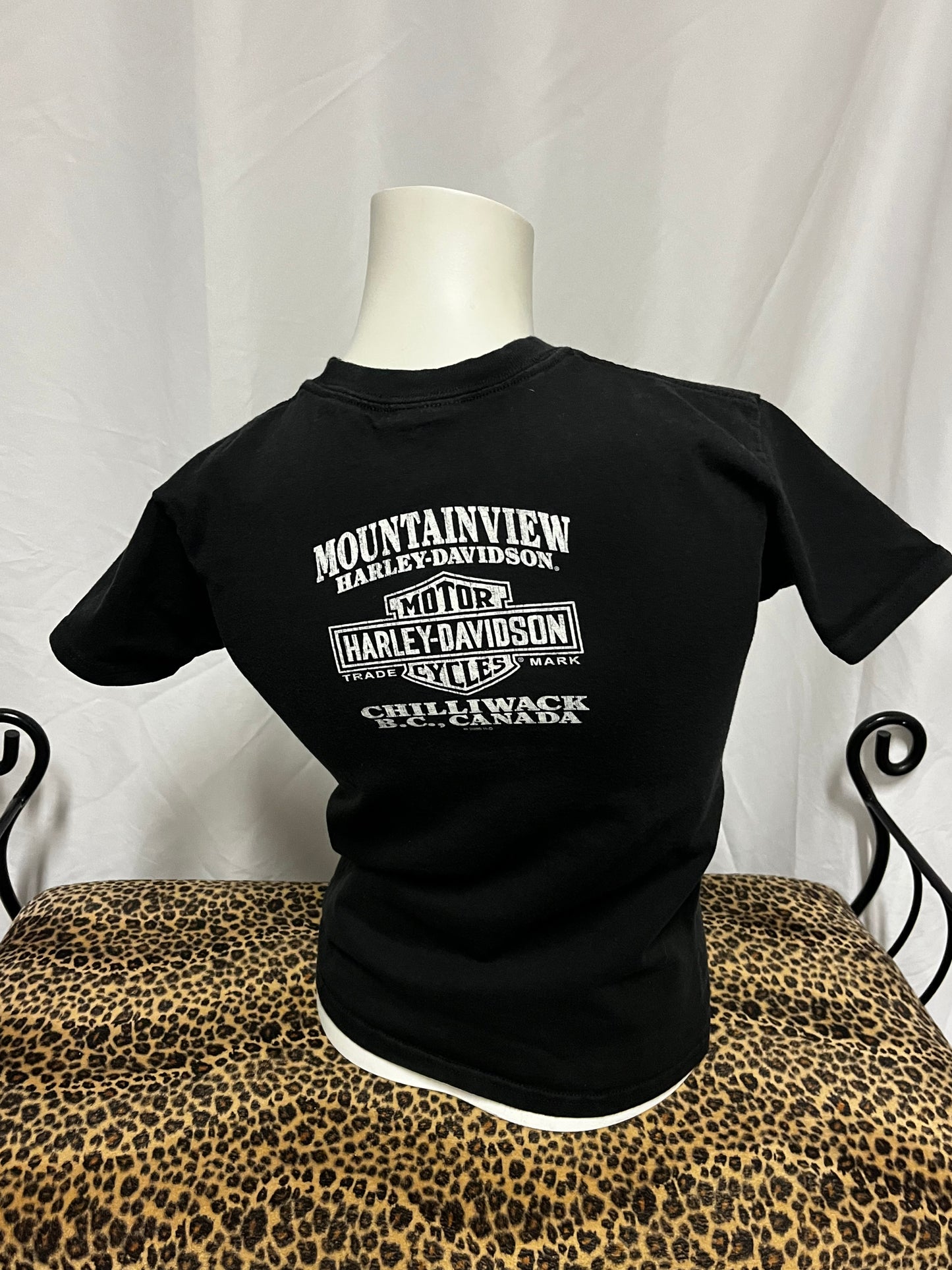 M - Harley Davidson 2007 Logo Baby Tee