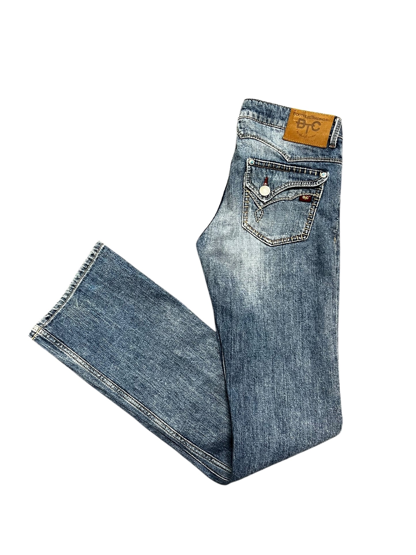 27 x 34" - Bootheel Y2K Western Low Rise Jeans