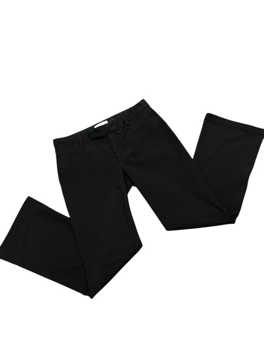SZ 4 - Black Low-Rise Flared Trouser