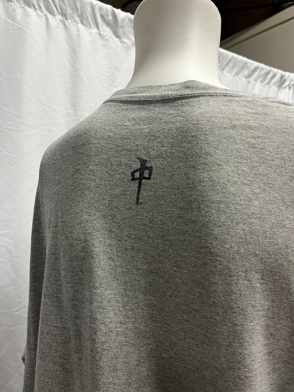2XL - Red Dragon 2000s Logo Long Sleeve Tee