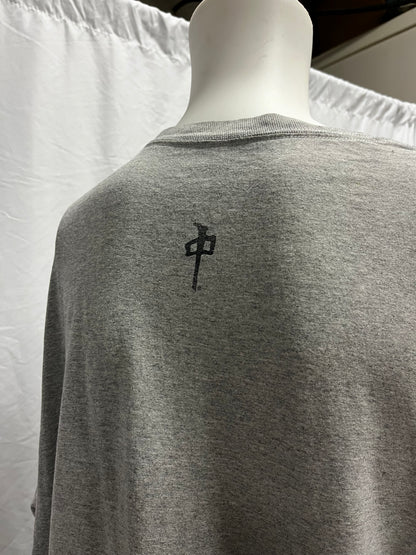 2XL - Red Dragon 2000s Logo Long Sleeve Tee
