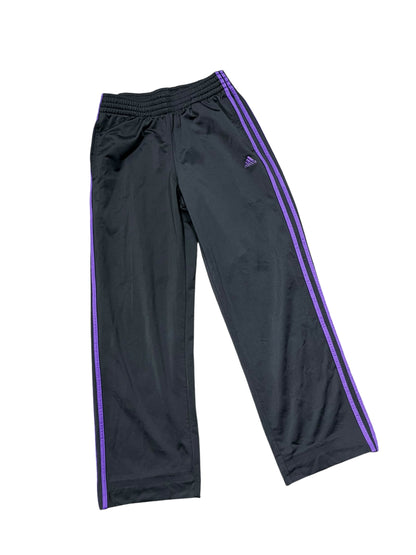 S/M - Adidas 2000s Purple Stripe Track Pants