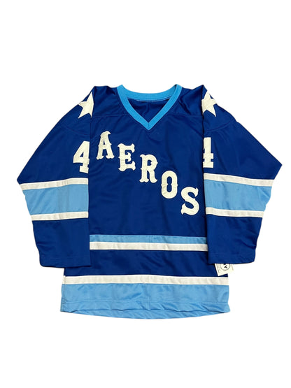 M - Houston Aeros Mark Howe #4 Hockey Jersey