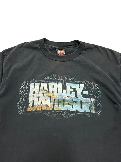 L - Harley Davidson 2005 Double Sided Biker Tee