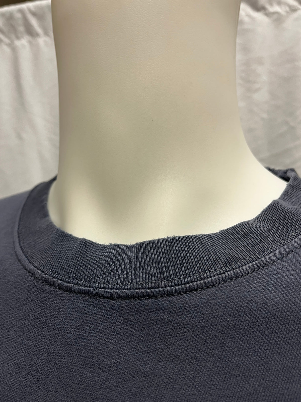 L - 2000s Faded Grey Graphic Tee