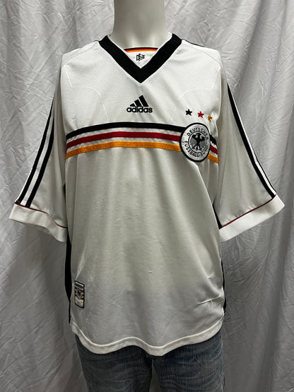L - Adidas Germany National Soccer Jersey 2004-2006