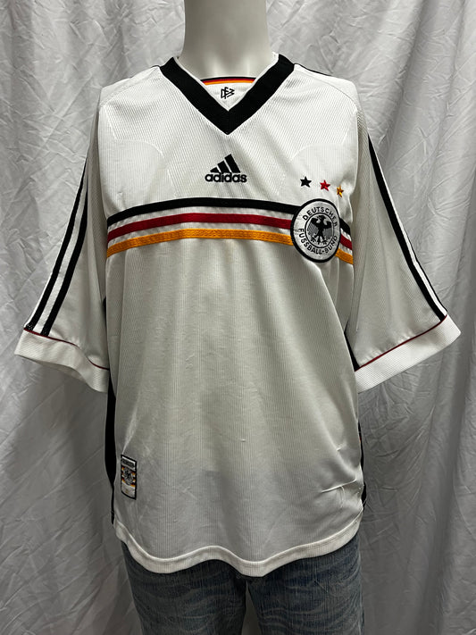 L - Adidas Germany National Soccer Jersey 2004-2006