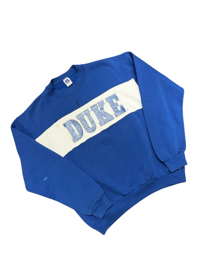 L - Duke University 90s Russell Athletic Sweatshirt Made In USA