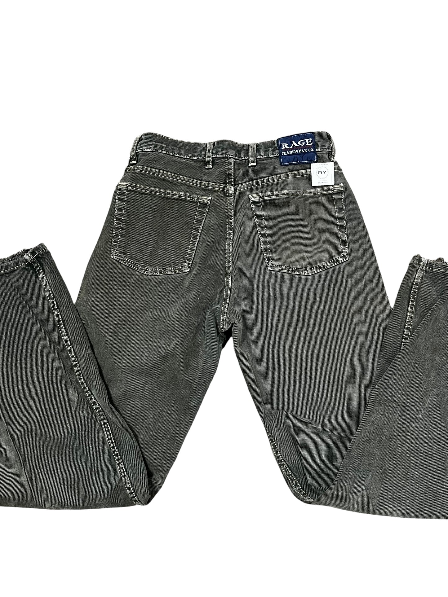 29" - 90s Rage Jeanswear Army Green Pants
