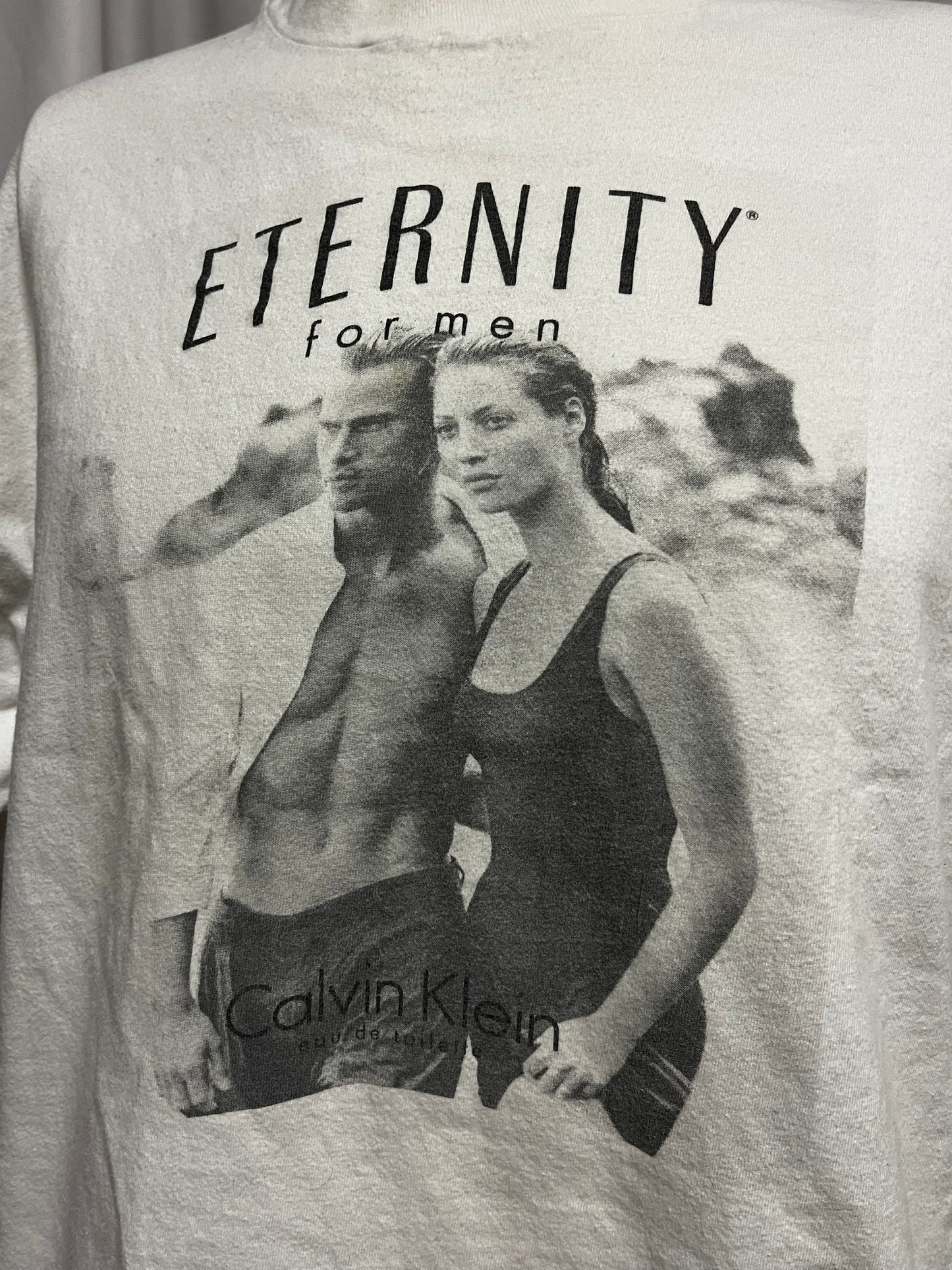 XL - Calvin Klein 90s Eternity Cologne Single Stitch Promo Tee