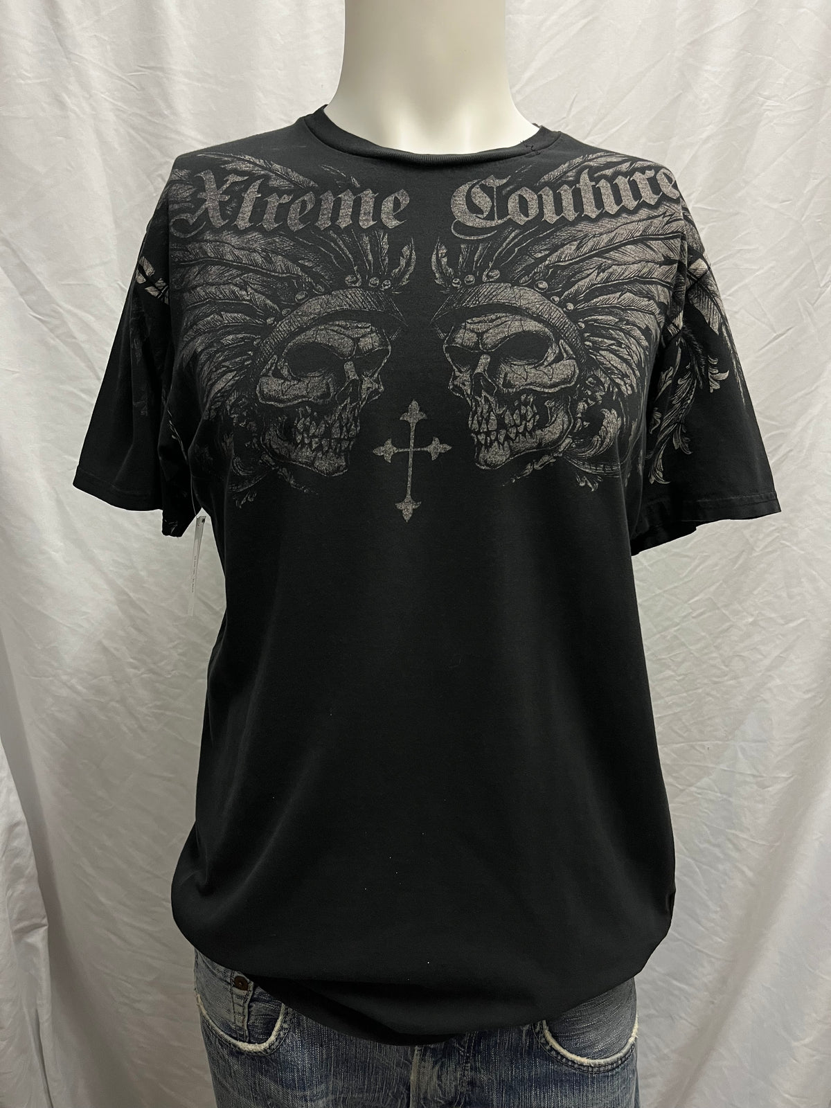 L - Xtreme Couture Y2K Gothic Graphic Tee