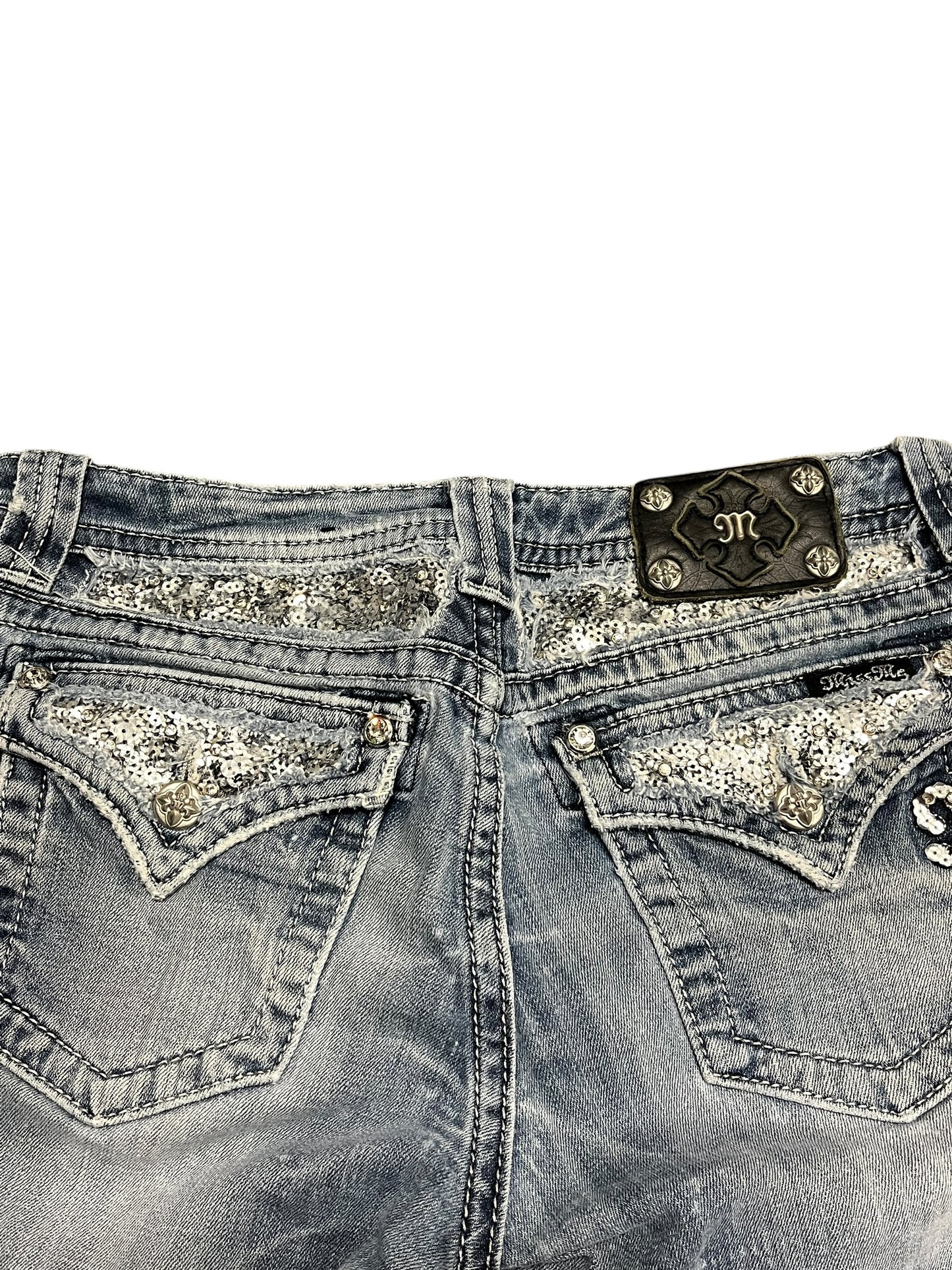 29" - Miss Me Y2K Sequin Detail Jeans