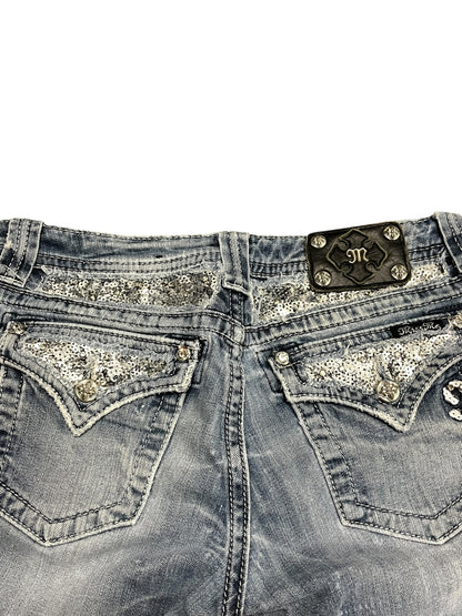 29" - Miss Me Y2K Sequin Detail Jeans