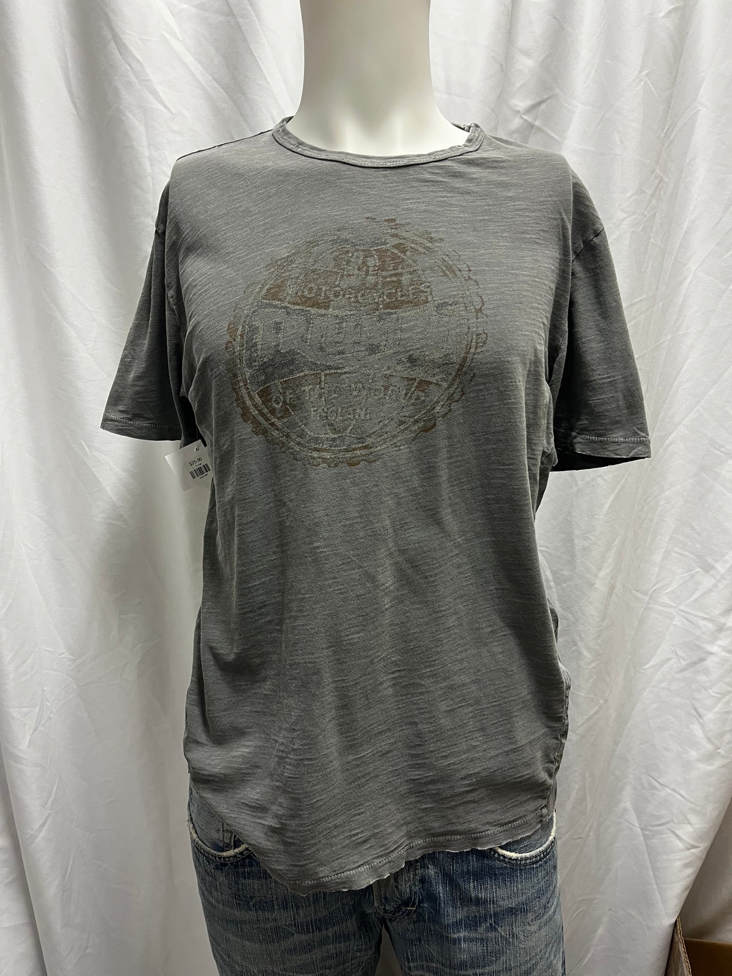 L - Triumph Motorcycles Of England Faded Tee