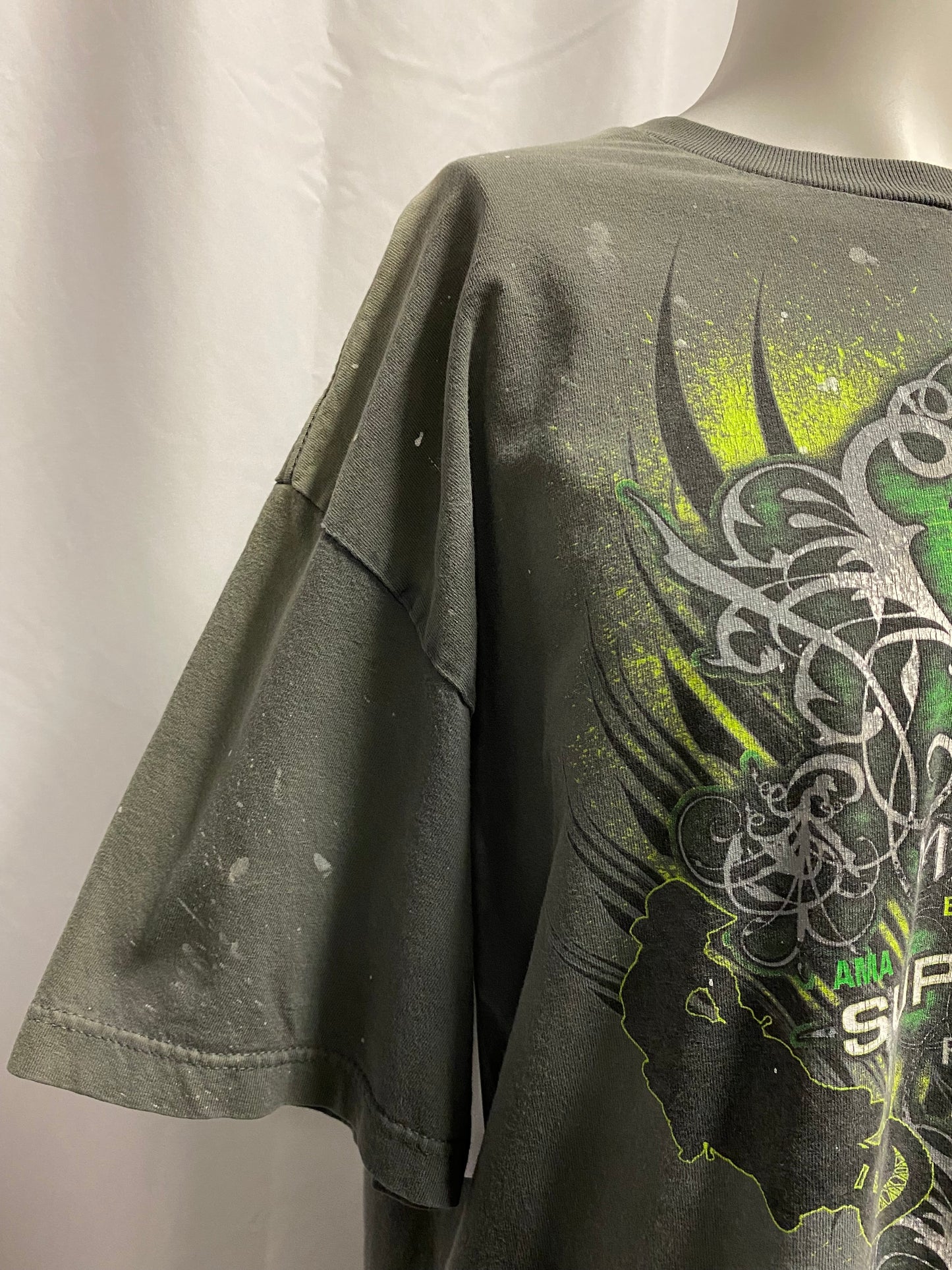 XL - Monster Energy Motocross Double Sided Graphic Tee