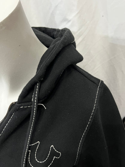 S/M - True Religion Graphic Zip Hoodie