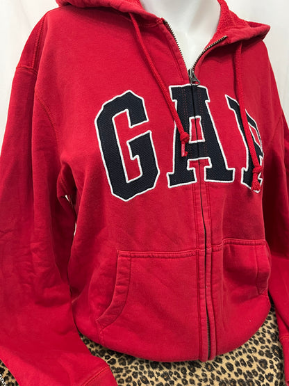 S/M - GAP 2000s Logo Zip Hoodie