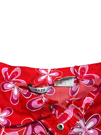 S - Floral Y2K Board Shorts