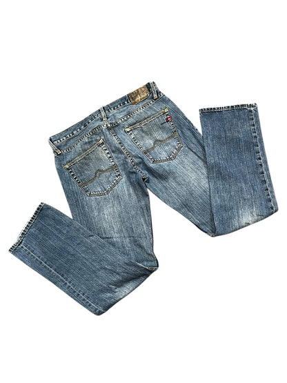 33 x 34" - Quiksilver 2000s Straight Leg Jeans