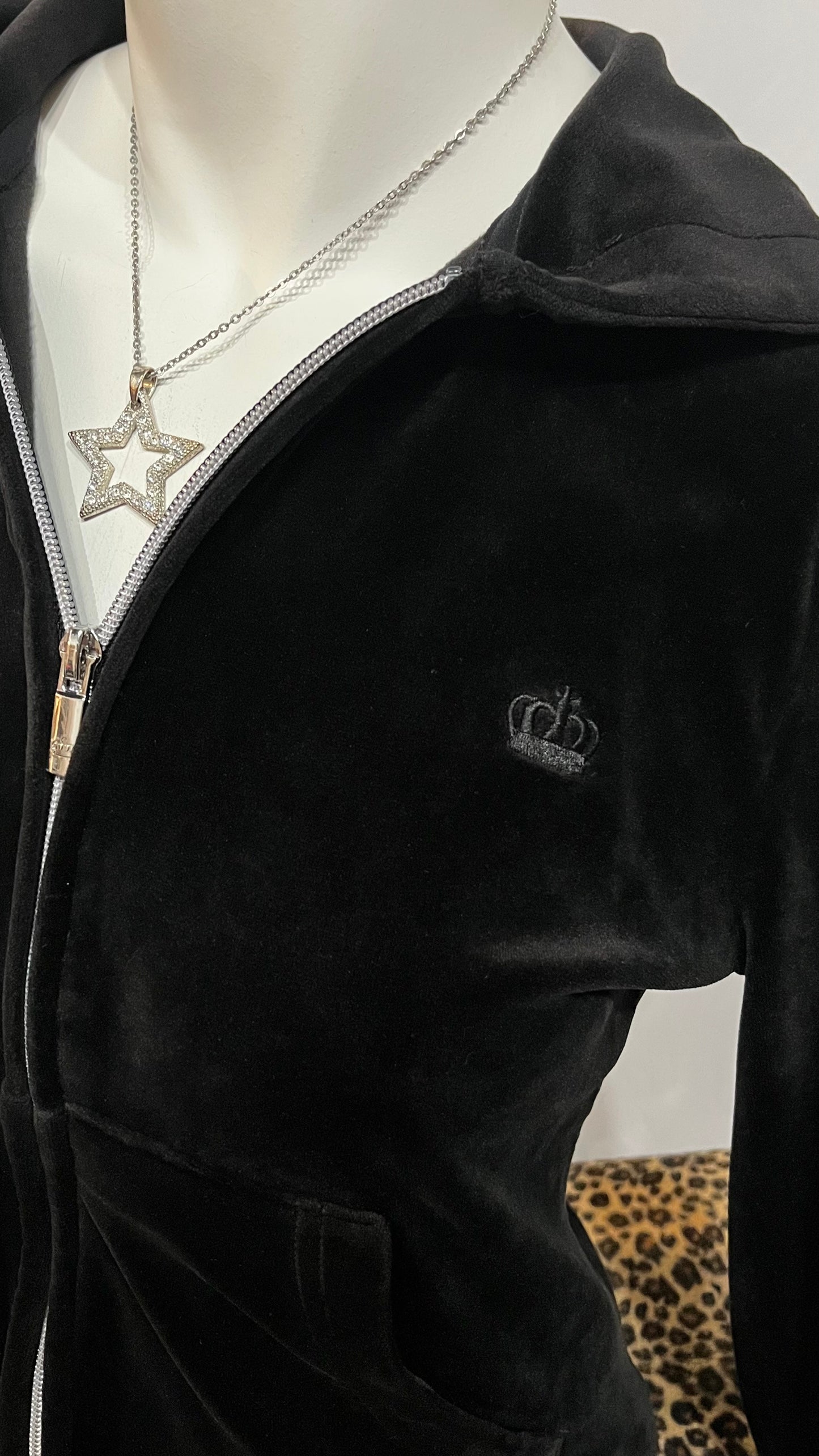 S - Juicy by Juicy Couture Velour Zip Hoodie