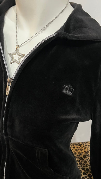 S - Juicy by Juicy Couture Velour Zip Hoodie