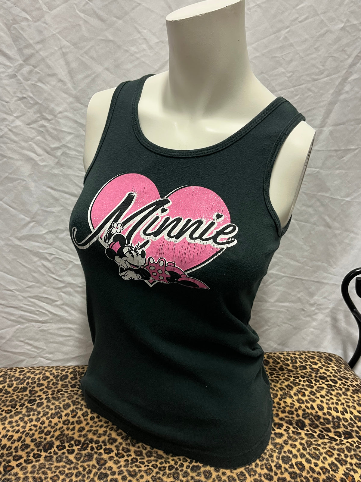 S - Minnie Mouse Y2K Graphic Tank Top