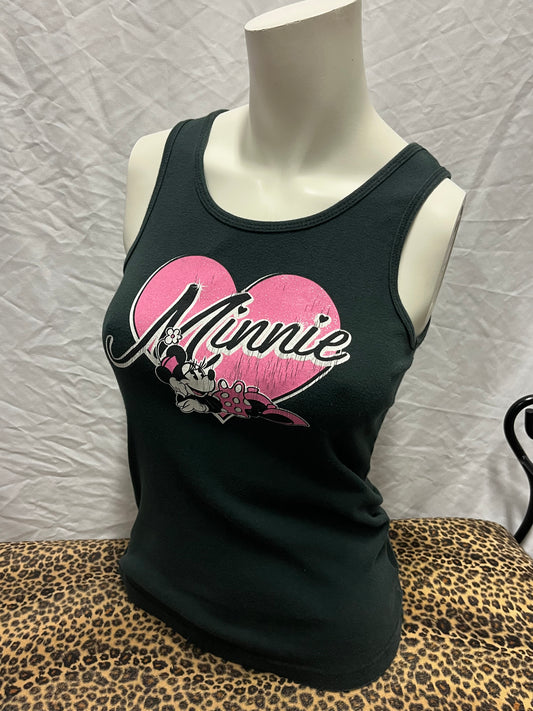 S - Minnie Mouse Y2K Graphic Tank Top