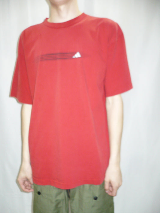 Adidas 00s Red Graphic Tee