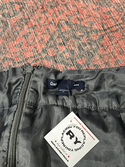 SZ 10 - GAP Plaid Button Twee Mini Skirt