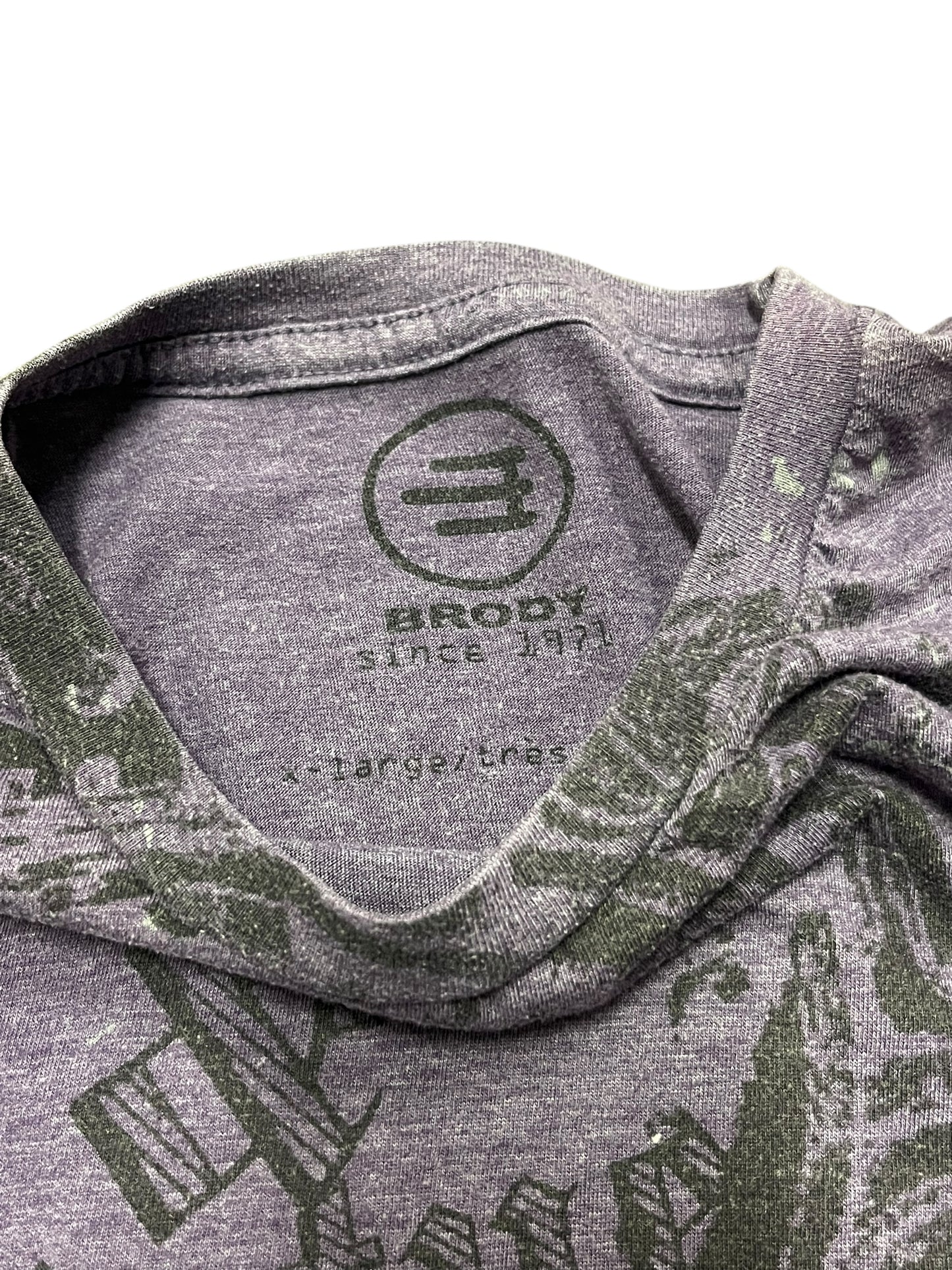 XL - Brody AOP Grunge Graphic Tee