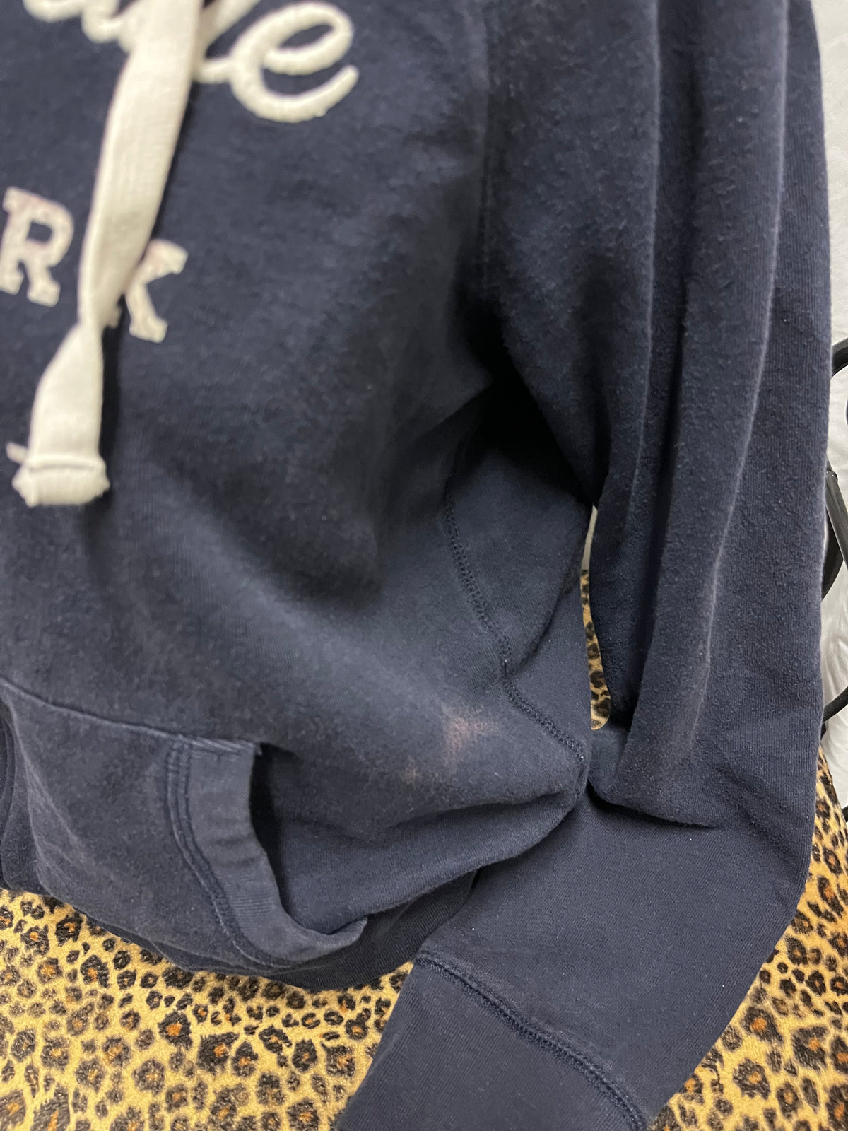 L - Aeropostale New York 2010s Script Zip Hoodie