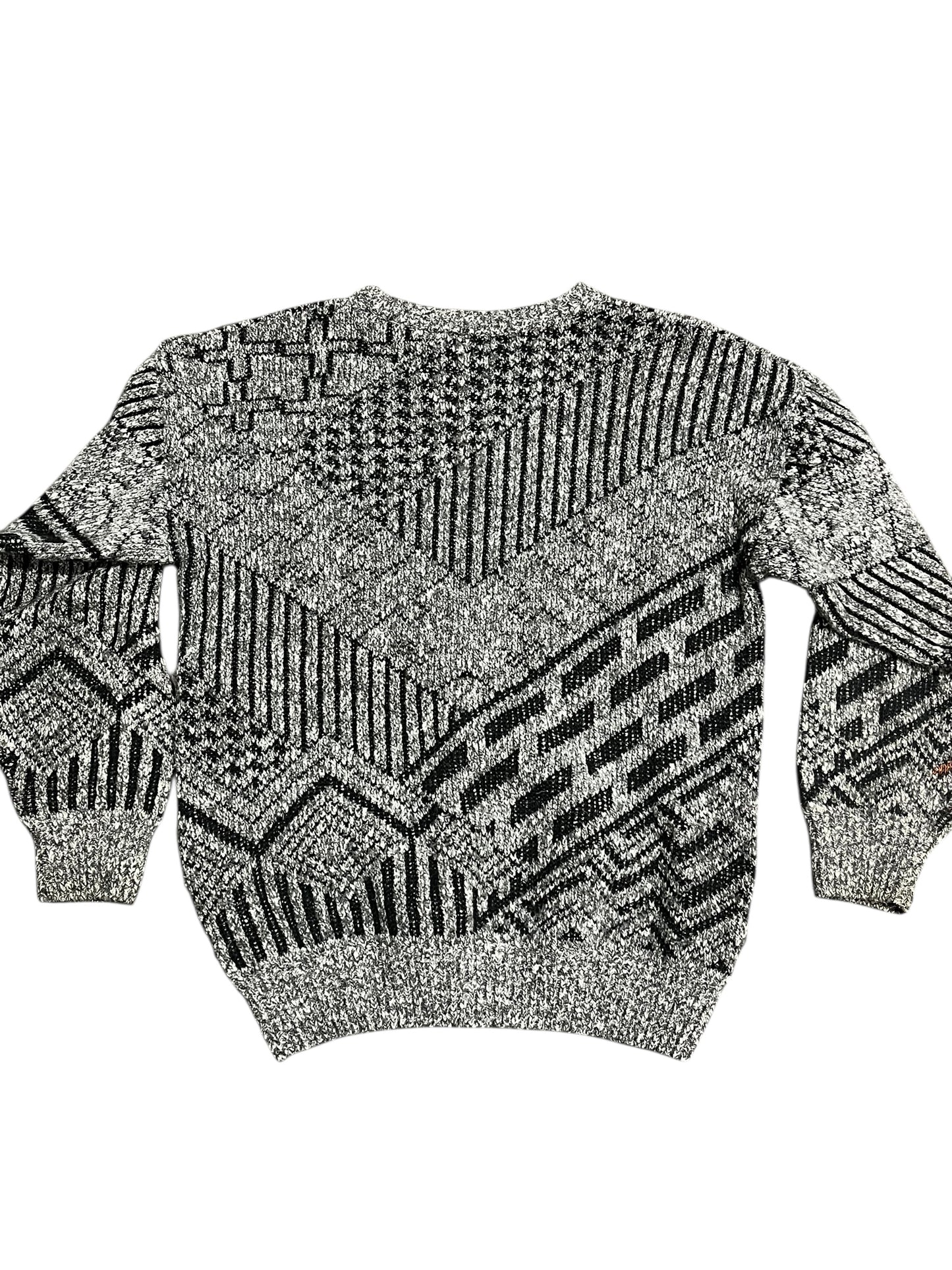 M - Silana 80s Textured Knit Sweater