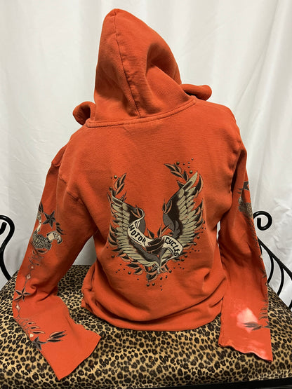 XL - Harley Davidson Graphic Thermal Hoodie