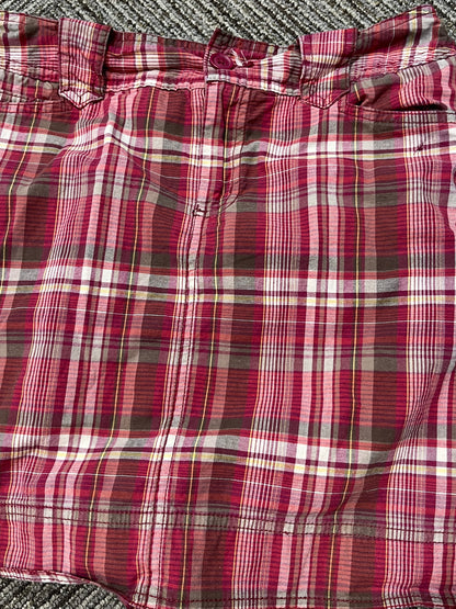 30" - St. John's Bay Y2K Plaid Mini Skort