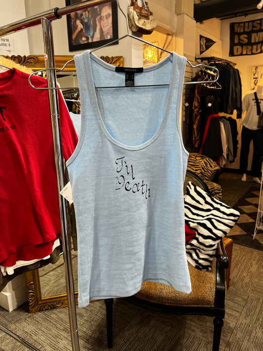 S - RY x STT Baby Blue Tank