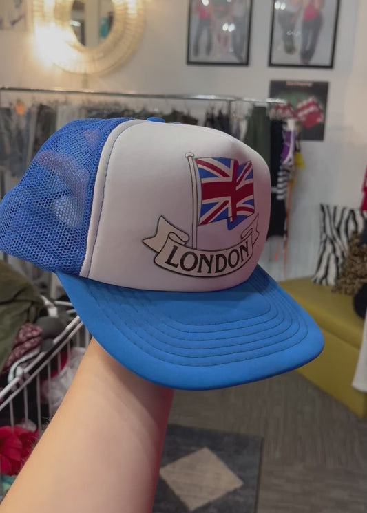 London Vintage Trucker Hat